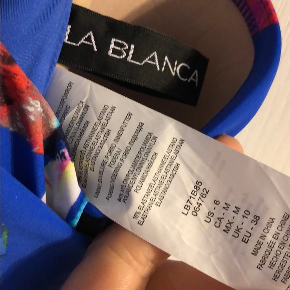 La Blanca tankini top - Picture 2 of 4